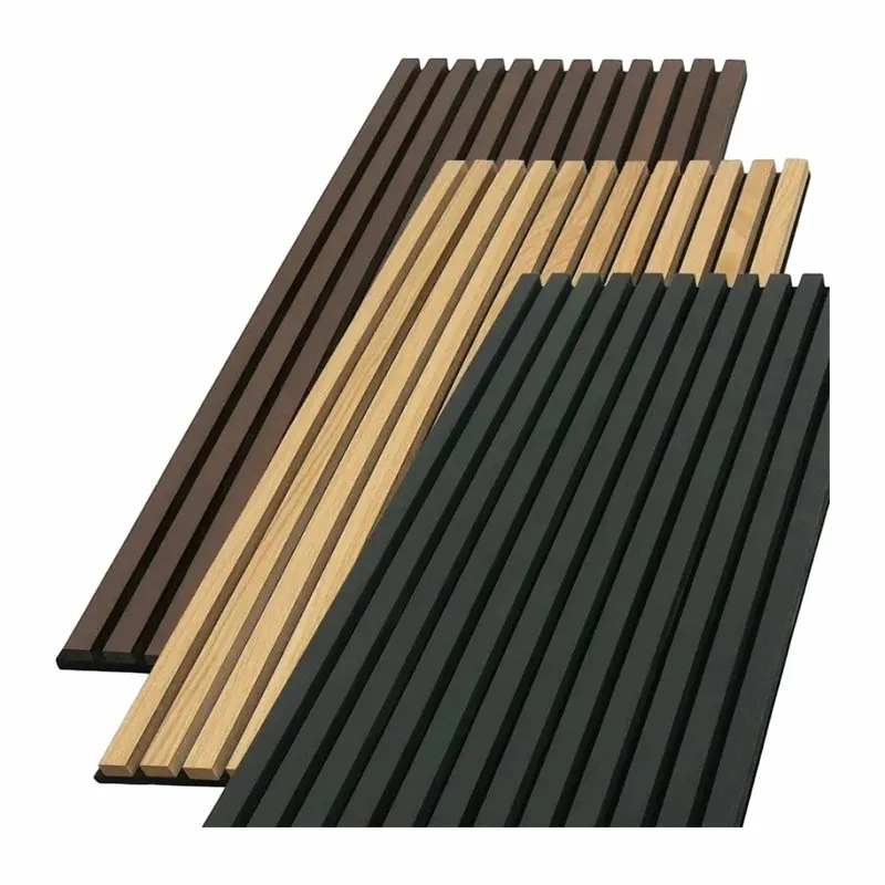 Acoustic Panel Natural Wood Veneer MDF Core suppliers