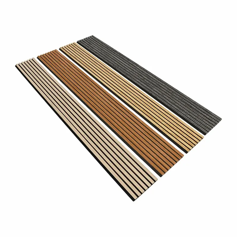 Acoustic Panel Natural Wood Veneer MDF Core factory